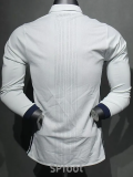 2016-2017 RMA Home Long Sleeve Player Version Retro Soccer Jersey 长袖球员