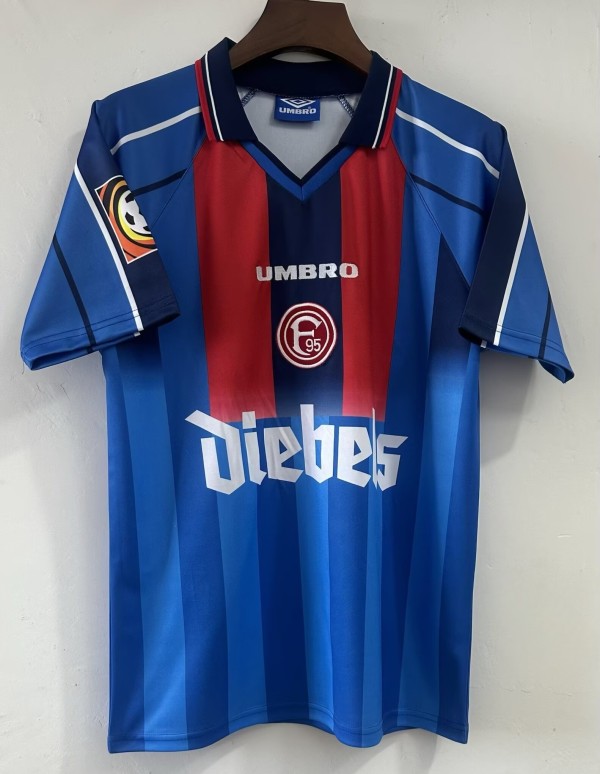 1998 Fortuna Dusseldorf Away Retro Soccer Jersey
