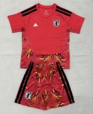 26-27 Japan Red GoalKeeper Adult Suit