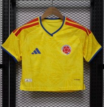 2026 Colombia Home Women Cheerleading Short-sleeved (女) 2026 Colombia Home Women Cheerleading Short-sleeved (女)