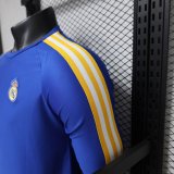 26-27 RMA Blue Long Sleeve Player Version Training shirts*长袖球员