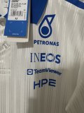 2026 Benz New Pattern Player Version Short Sleeve Racing Suit*有领
