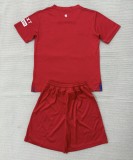 26-27 Rangers Red GoalKeeper Kids Soccer Jersey
