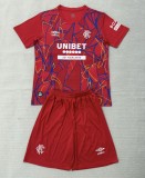 26-27 Rangers Red GoalKeeper Adult Suit