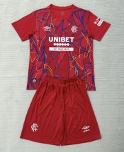 26-27 Rangers Red GoalKeeper Adult Suit