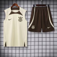 25-26 Corinthians High Quality Tank Top And Shorts Suit