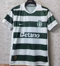 26-27 Sporting Lisbon Home Fans Soccer Jersey