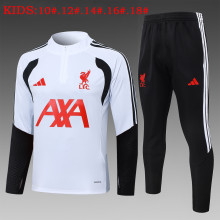 26-27 LIV High Quality Kids Half Pull Tracksuit