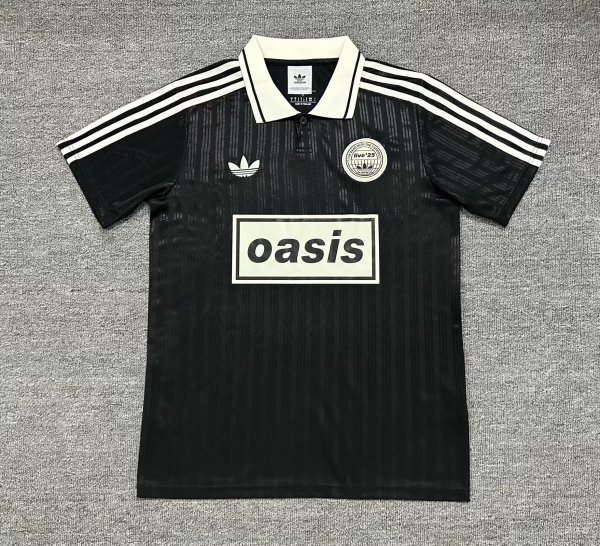 2025 AD Oasis Black Casual Edition Training shirts