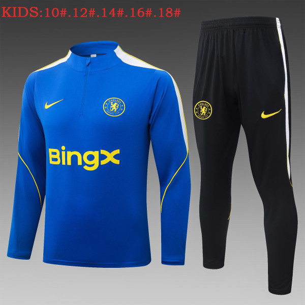 26-27 CHE High Quality Kids Half Pull Tracksuit