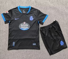 26-27 La Coruna Away Kids Soccer Jersey