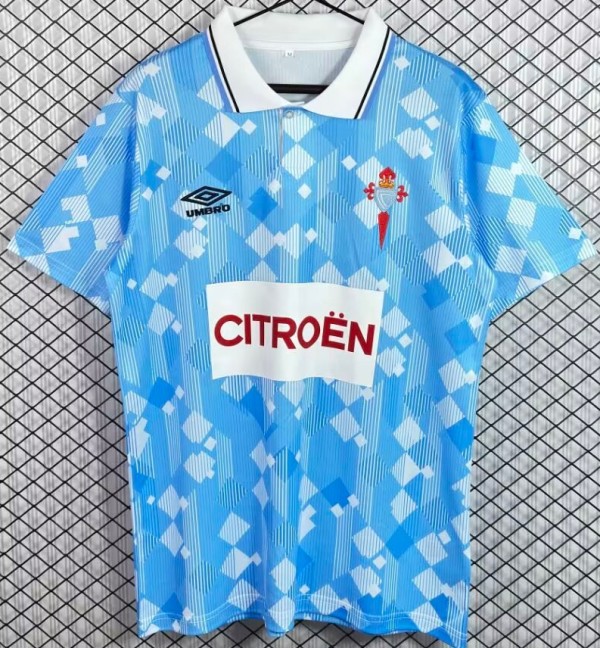 1992-1993 Celta Home Retro Soccer Jersey