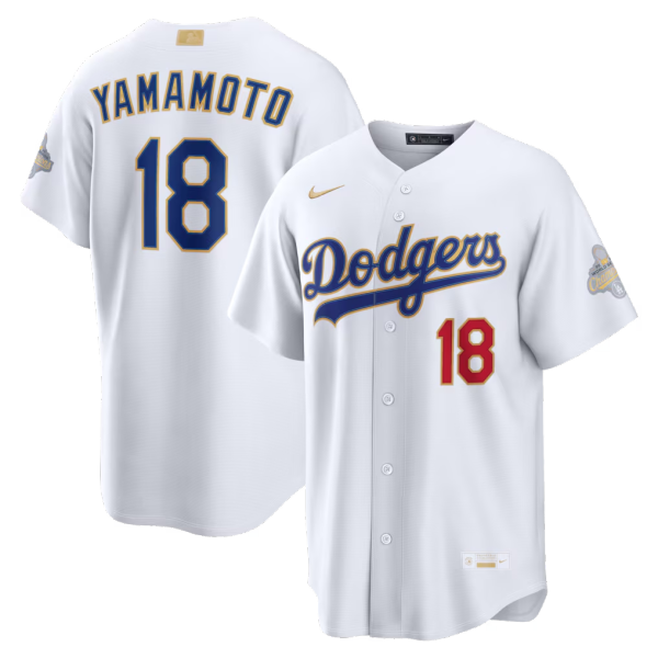 2026 MLB Los Angeles Dodgers New Pattern Jersey