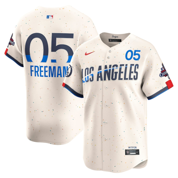 2026 MLB Los Angeles Dodgers New Pattern Jersey