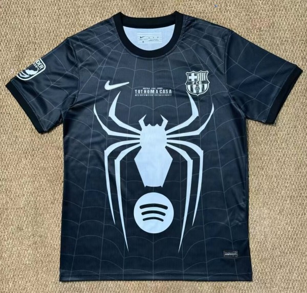 26-27 BAR Black Special Edition Fans Soccer Jersey