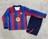 26-27 BAR Home Long Sleeve Kids Soccer Jersey (长袖)