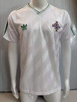1986 Northern Ireland Home Retro Soccer Jersey