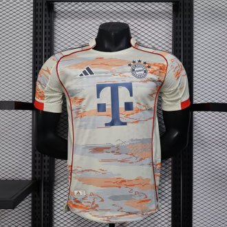 25-26 Bayern Away Player Version Soccer Jersey