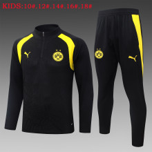 26-27 Napoli High Quality Kids Half Pull Tracksuit