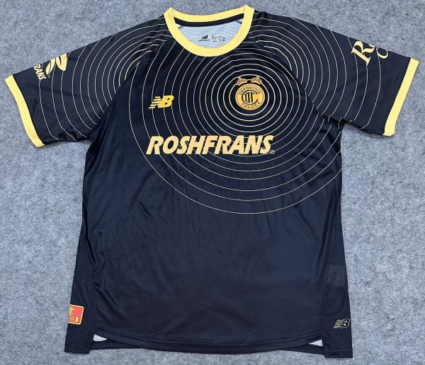 26-27 Toluca Black Fans Soccer Jersey