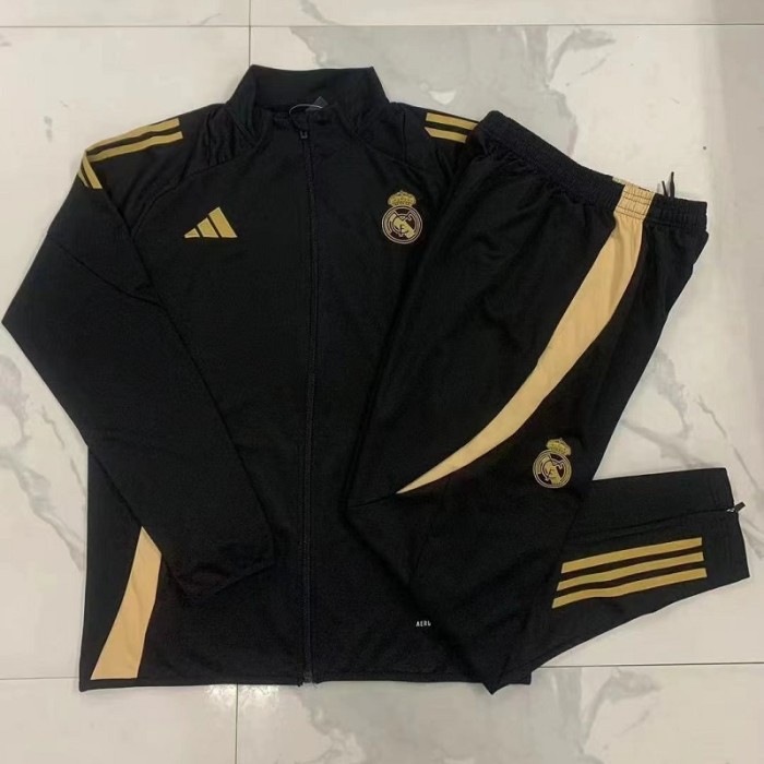 24/25 Real Madrid kids black jacket
