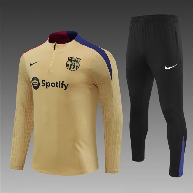 24/25 Barcelona golden training suit