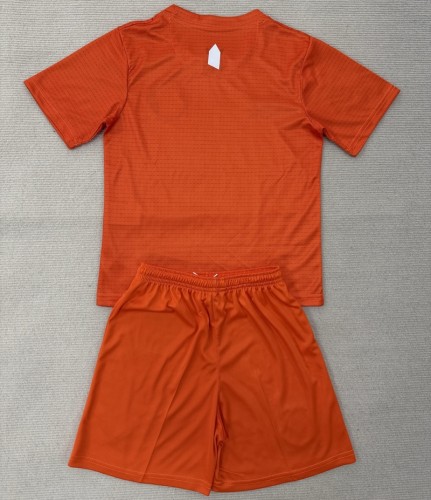 25/26 Everton goalkeeper kids kit orange