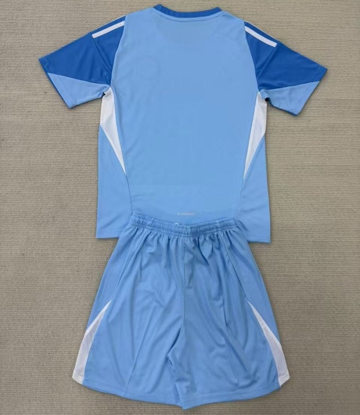 25/26 Inter Miami goalkeeper kids kit blue