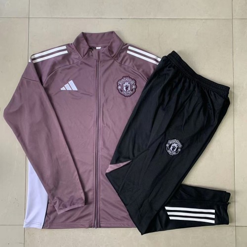 25/26 Manchester United kids jacket purple