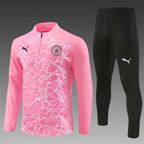24/25 Manchester city Pink training suit