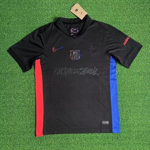 25/26 Barcelona Away & Travis Scott football Jersey