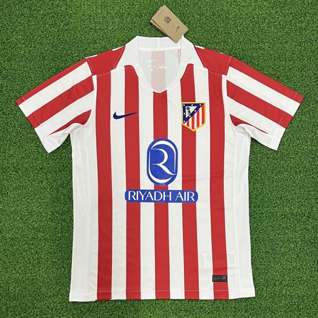25/26  Atletico Madrid home football Jersey