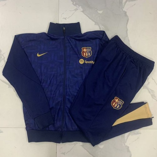 24/25 Barcelona kids Royal Blue jacket