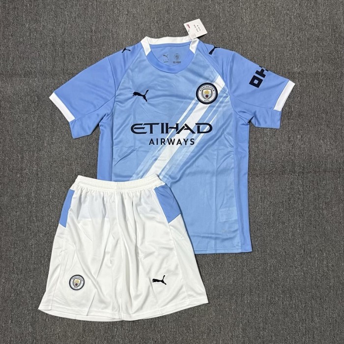 25/26 Manchester City home  Adult Set