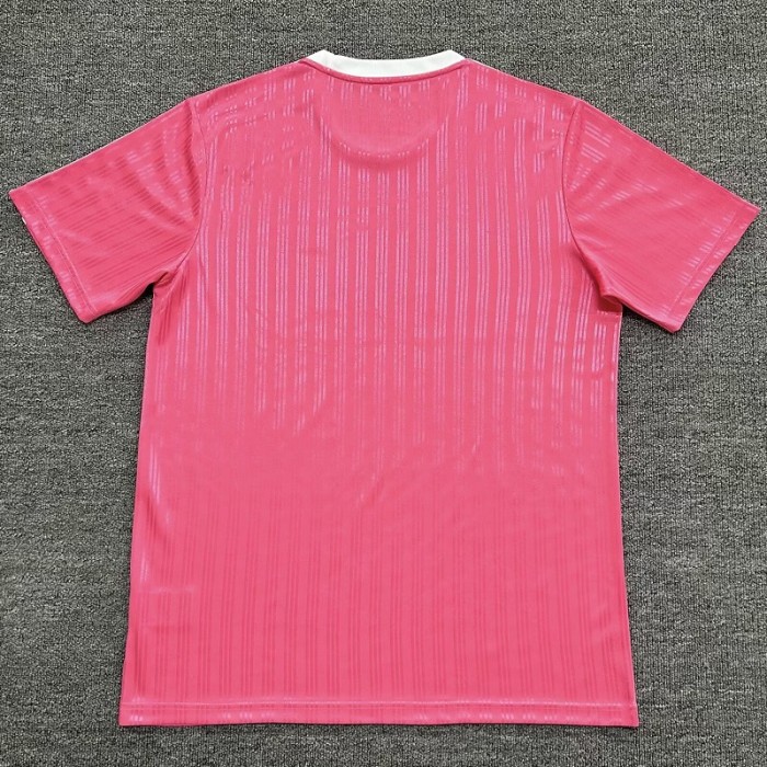 25/26 Retro clover pink football Jersey