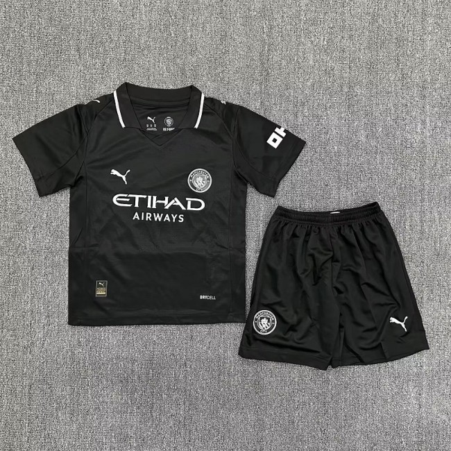 25/26 Manchester City third kids kit