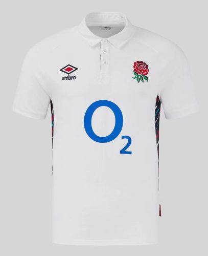 2025 England home Polo rugby Jersey