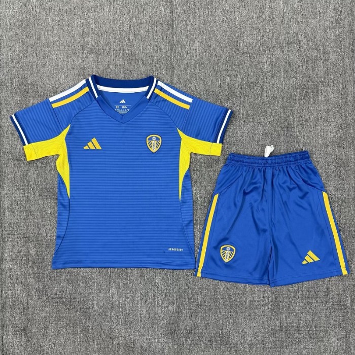 25/26 Leeds United Away kids kit