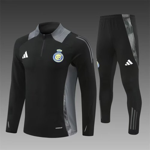 24/25 Al Nassr black Adult training suit