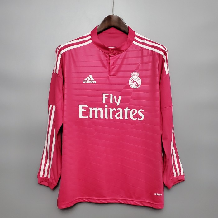 Retro Long Sleeve Real Madrid 14/15 Away