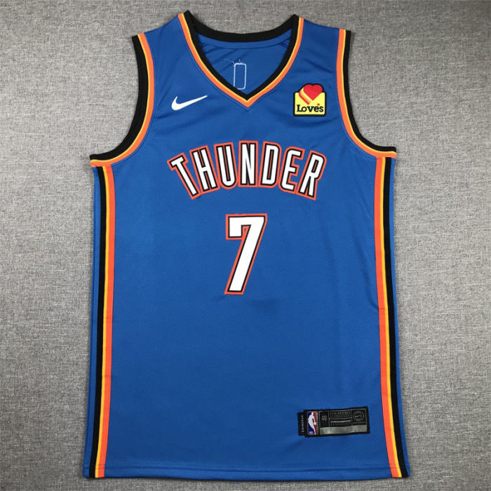 23 NBA Oklahoma City Thunder Holmgren #7 Basketball Jersey