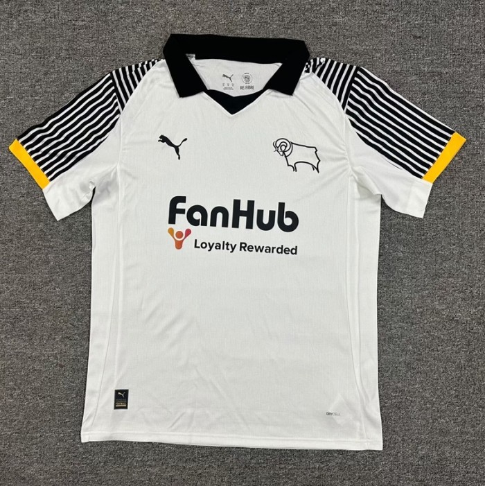 25/26 Derby County home football jersey