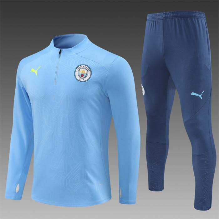 24/25 Manchester city training suit Light Blue