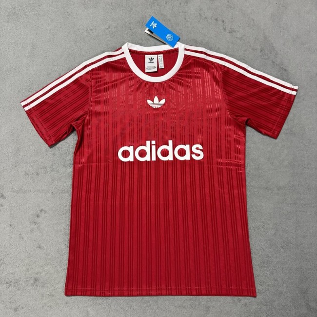 25/26 Retro clover football Jersey red