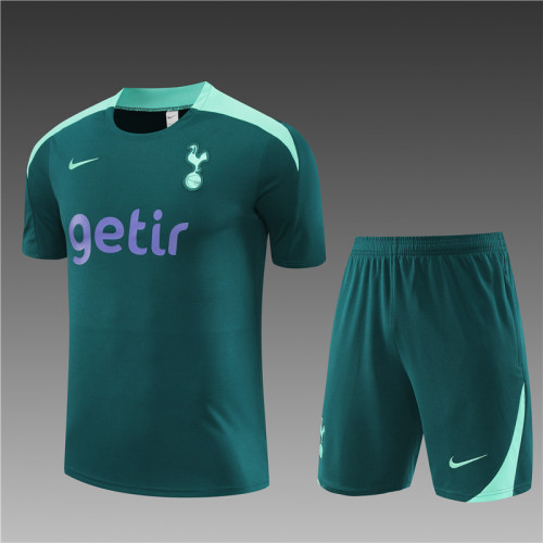 24/25 Tottenham Hotspur Short sleeve green training suit