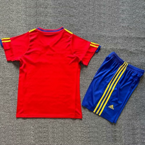 Retro 2010 Spain home champion kids kit