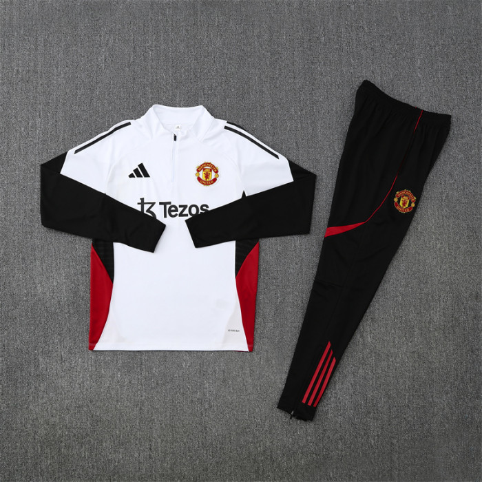25/26 Manchester United Adult training suit black white