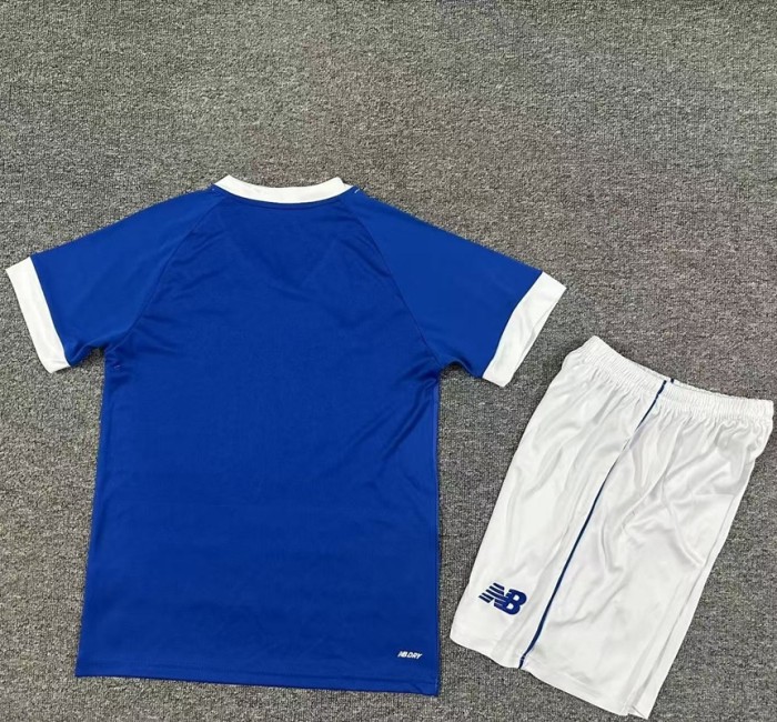 25/26 Cardiff City home kids kit