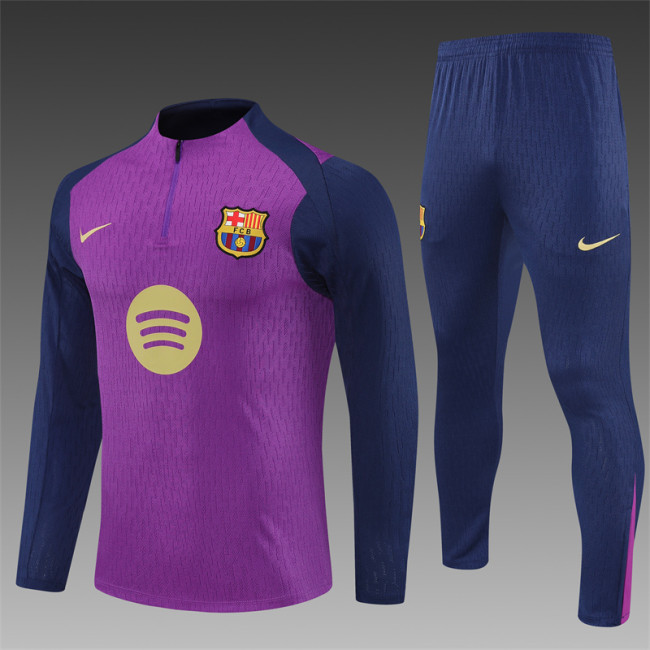 25/26 Barcelona kids training suit Purple
