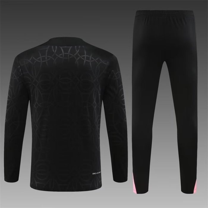 24/25 PSG black Jordan training suit